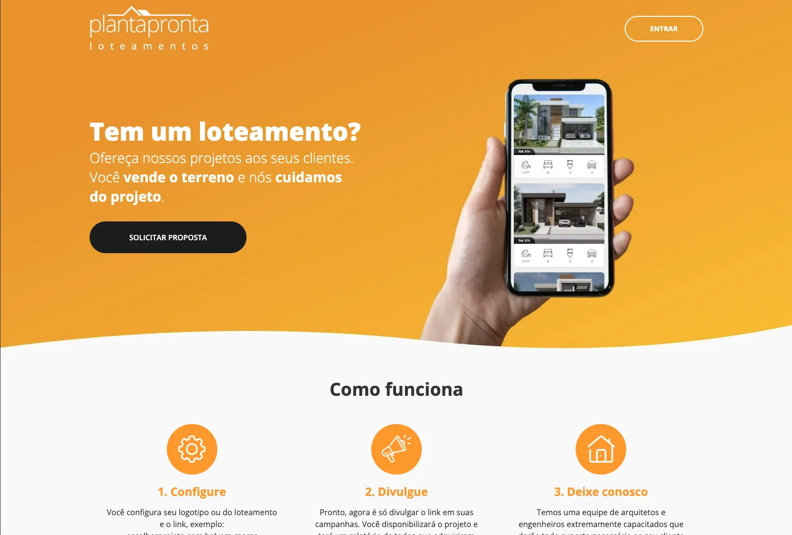 Planta Pronta (loteamentos)